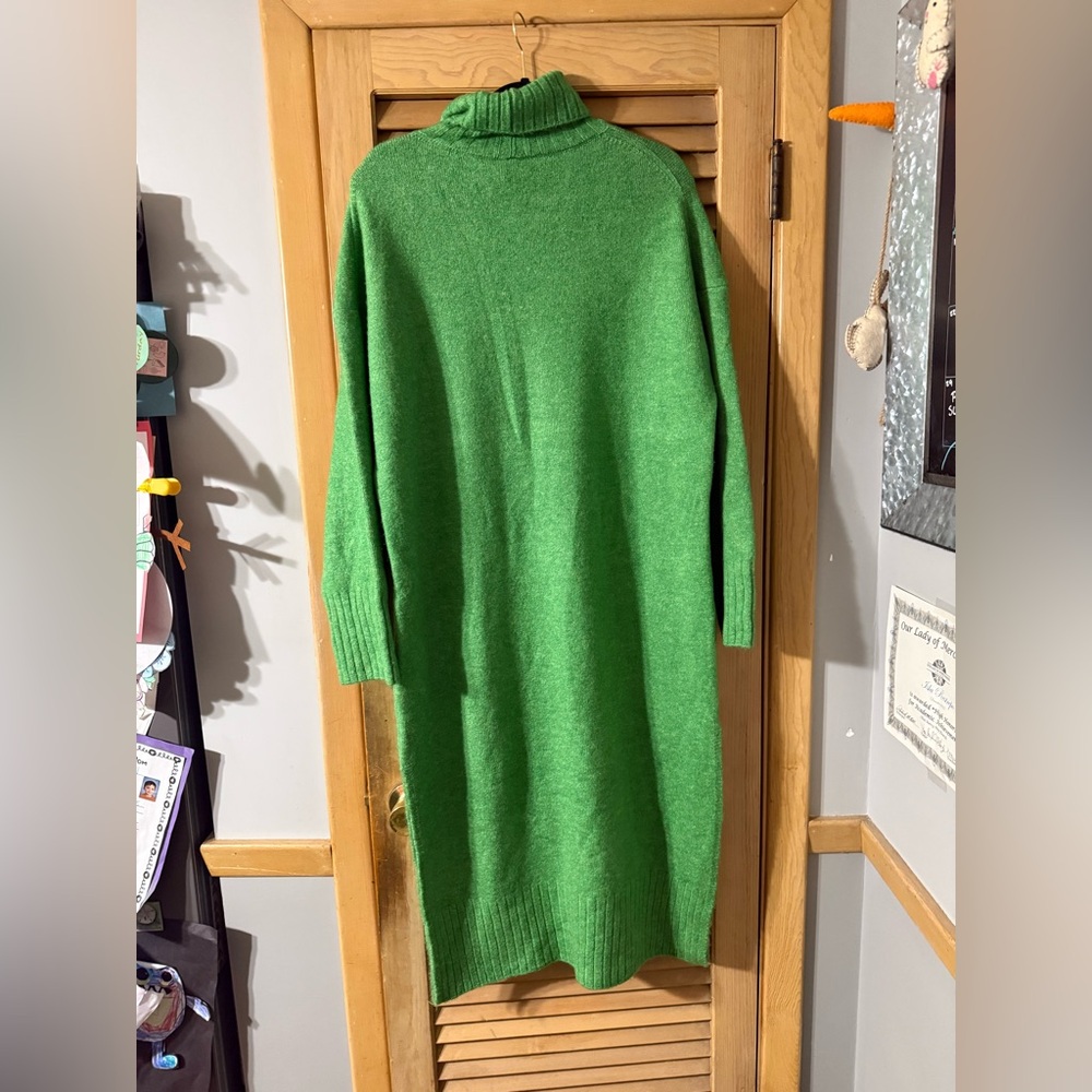 Anthropologie Daily Practice Karigan Midi Sweater Dress: Turtleneck Edition - Picture 4 of 8